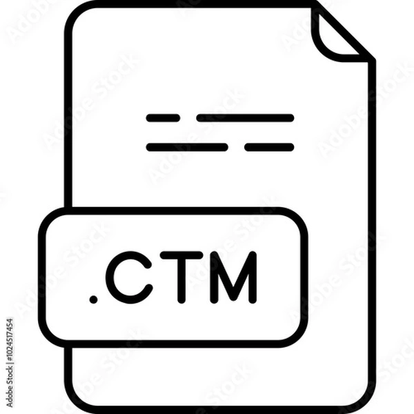 Fototapeta CTM Icon