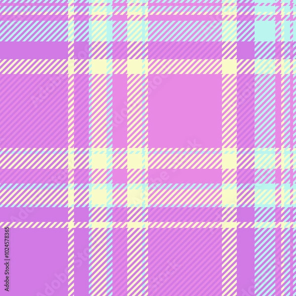 Fototapeta Textile design of textured plaid. Checkered fabric pattern swatch for shirt, dress, suit, wrapping paper print, invitation and gift card.