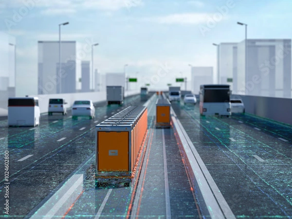 Obraz 無人物流システム