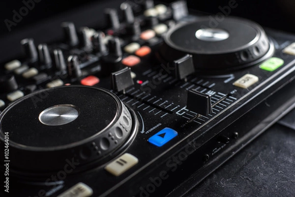 Fototapeta Biurko DJ-a