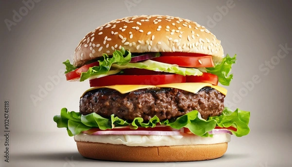 Obraz Gourmet Burger Delight