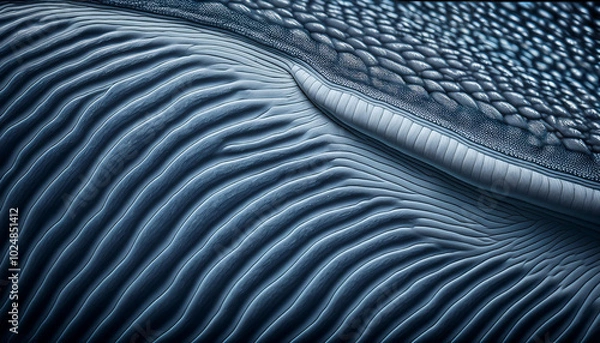 Obraz Whale skin texture close up