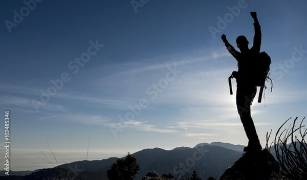 Fototapeta başarılı & mutlu