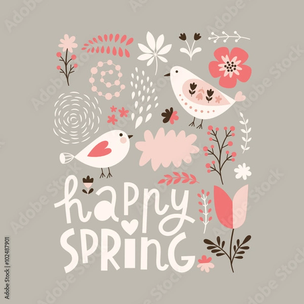 Fototapeta Happy Spring 