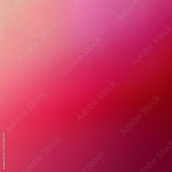 Obraz pink and red gradient background with grainy texture