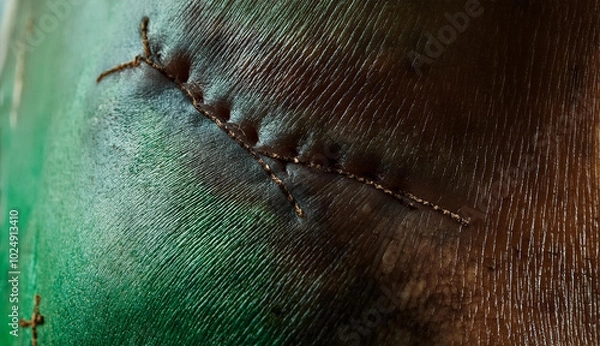 Obraz Frankenstein halloween texture