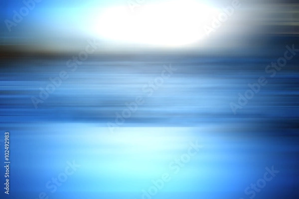 Obraz Abstract cool blue background blur
