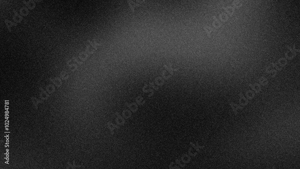 Obraz Dark grainy gradient, glowing noise texture effect noisy texture abstract poster header cover backdrop design