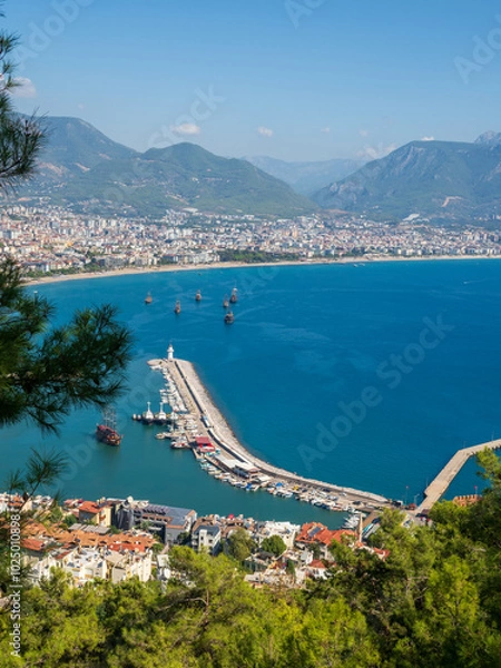 Obraz Alanya harbor