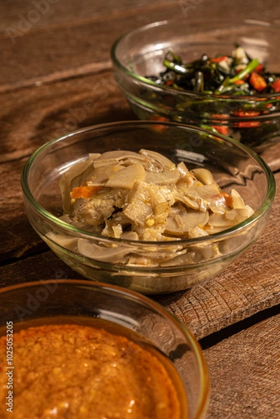 Obraz a bowl of bamboo shoots