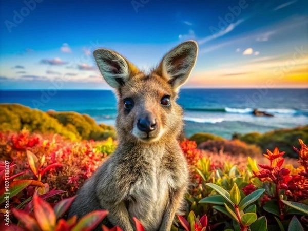 Fototapeta Discover the Unique and Fascinating Australian Creatures Found in Diverse Habitats Across Australia’s Wild Landscapes