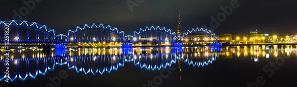 Obraz Railway bridge