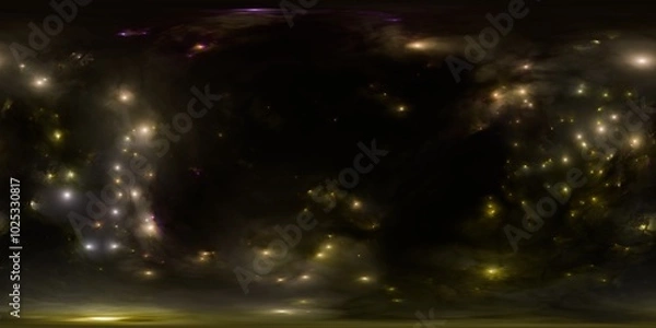 Obraz High Dynamic Range Nebula Map for 3D Visualizations