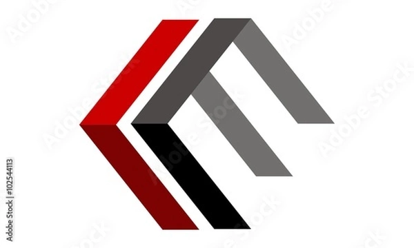 Obraz Letter C E Modern Logo