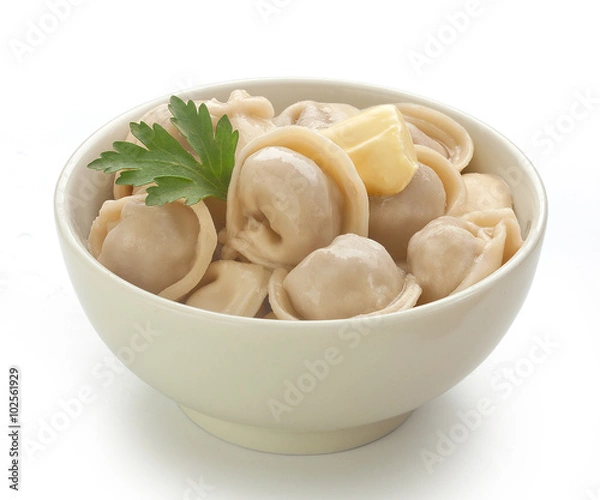 Obraz Dumplings with butter