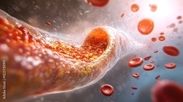 Obraz Gluconeogenesis Process in Human Liver Cells