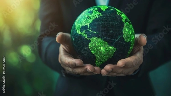 Fototapeta ESG environmental social governance business strategy investing concept