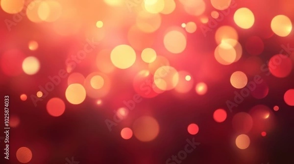 Obraz The Vibrant Bokeh Light Scene