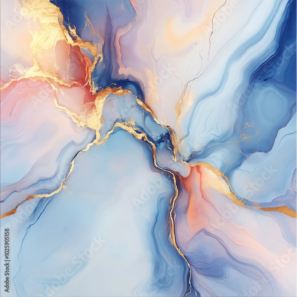 Obraz ein abstracter hintergrund und mamor muster