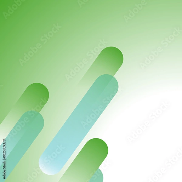 Fototapeta green icon on button