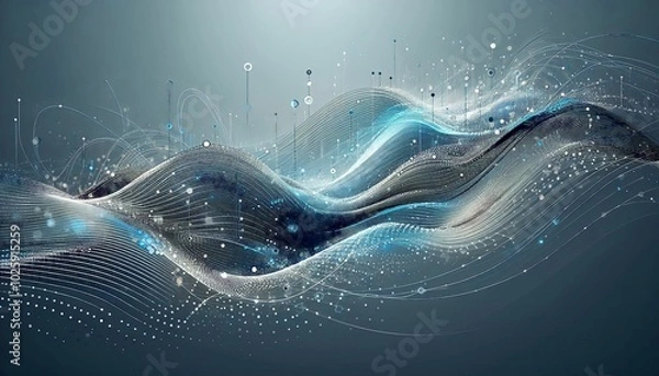 Obraz abstract blue background