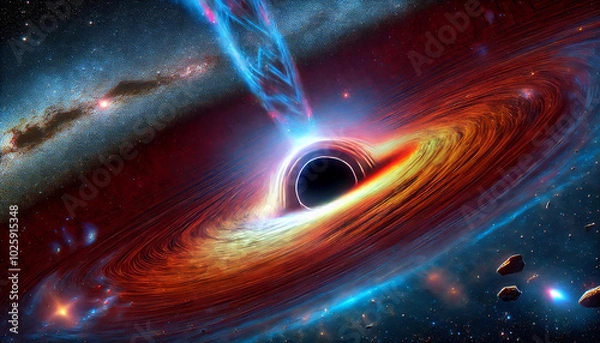 Obraz Eating a Black Hole
