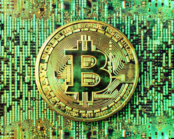 Obraz Bitcoin currency