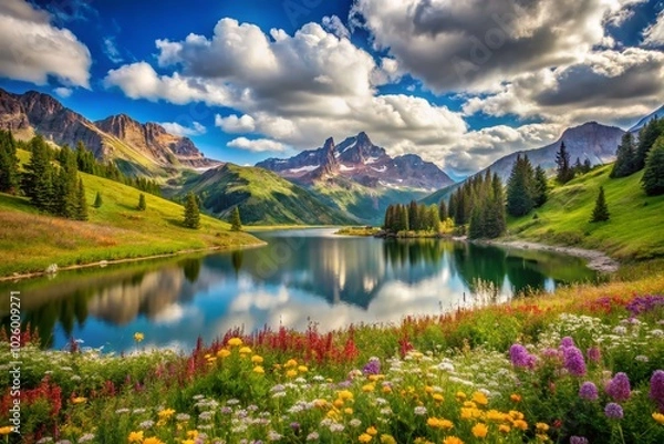 Fototapeta Stunning Free Landscape Photography for Web Use - Breathtaking Nature Scenery