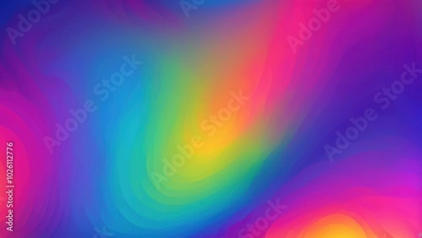 Fototapeta A vibrant abstract background featuring smooth gradients of color.