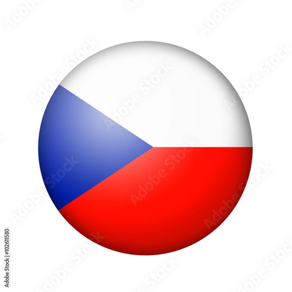 Obraz The Czech flag