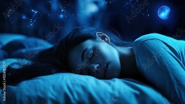 Obraz A biohacking sleep program integrating circadian rhythm optimization and relaxation practices for better rest.