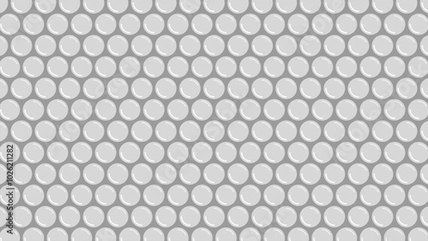 Obraz Clear bubble wrap vector illustration