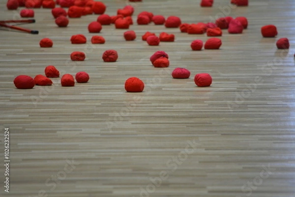 Obraz 運動会　玉入れ