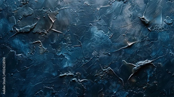 Fototapeta Dark blue textured background