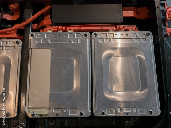 Fototapeta Electric battery for vehicle