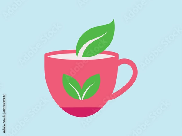 Fototapeta coffee cup logo