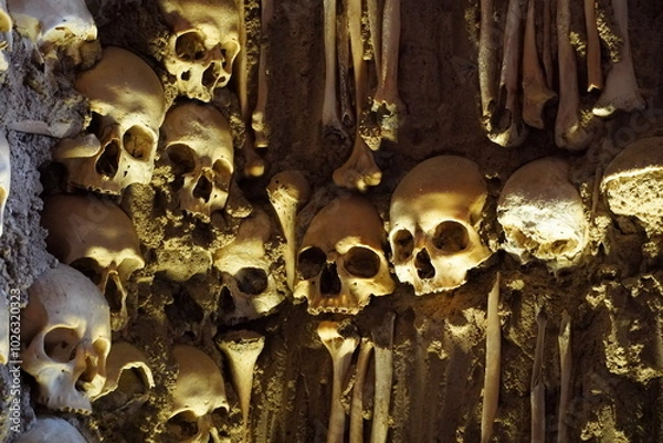 Obraz Chapel of Bones in Royal Church of St. Francis