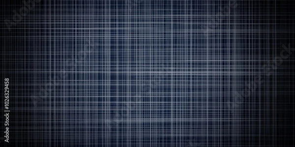 Fototapeta Blue canvas texture. Abstract canvas fabric as background 