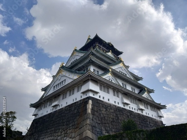 Obraz Osaka castle views