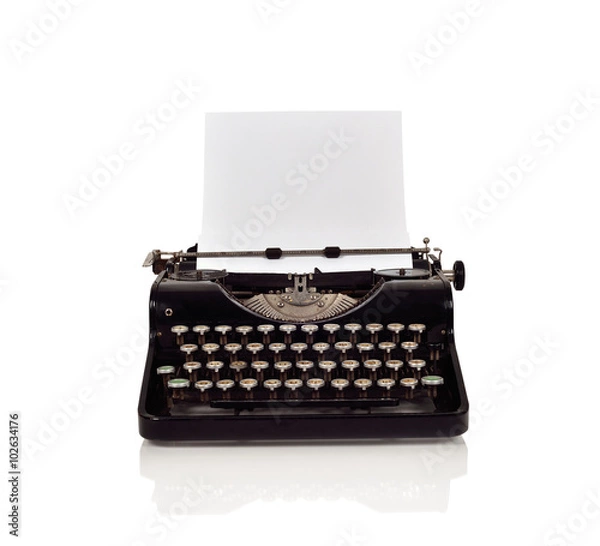 Obraz Vintage maszyna do pisania
