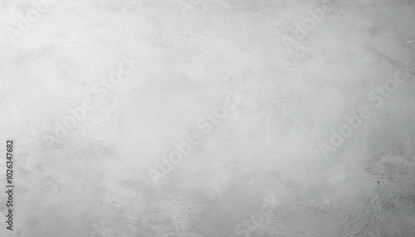 Obraz light grey concrete texture background premium white banner with copy space