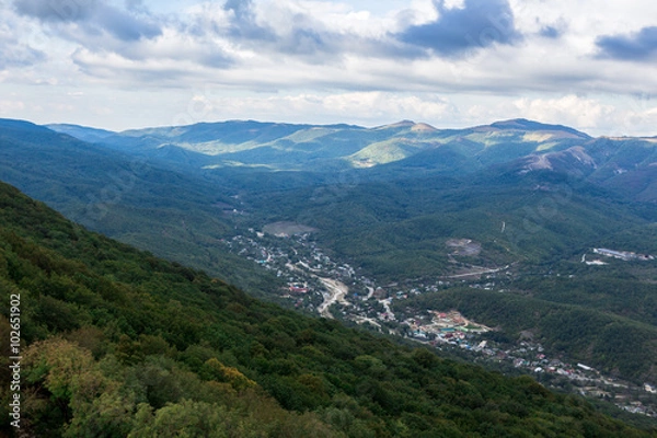 Obraz Bay view from above