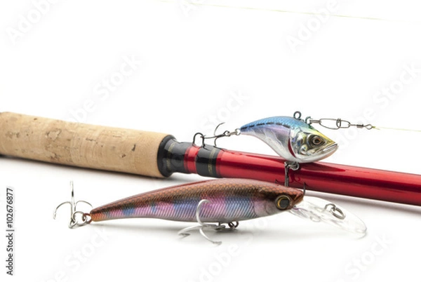 Fototapeta воблеры,