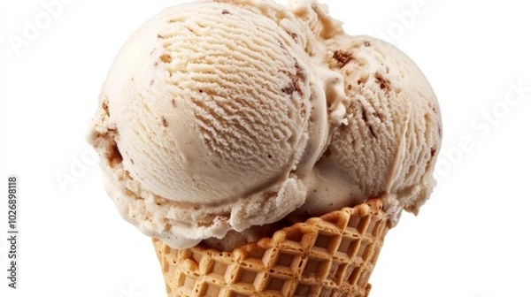 Fototapeta Cone isolated on white.