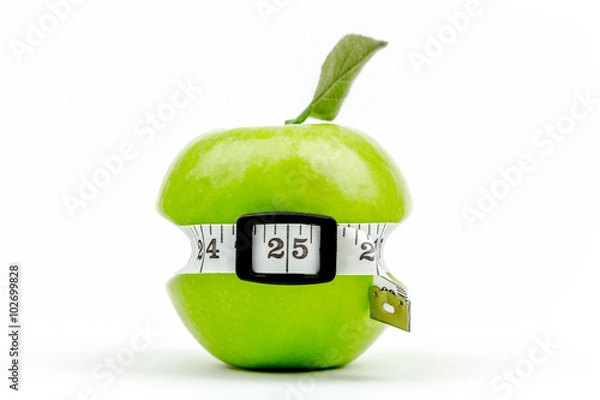 Obraz Small waist green apple