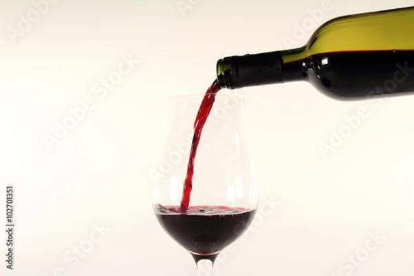 Obraz Ein Glas Rotwein