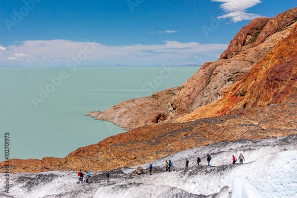 Obraz Viedma Lake and Glacier, Argentina.
