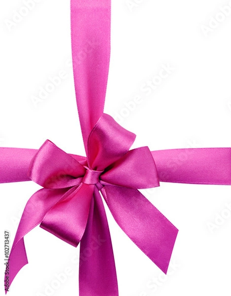Fototapeta Pink bow