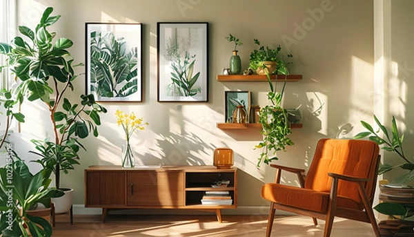 Fototapeta living room interior