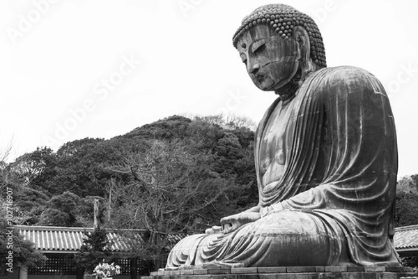 Obraz Giant Buddha Statue in Japan